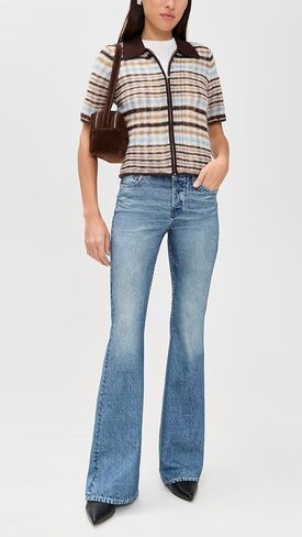 rag & bone Women's Rb Miramar Ponte Dahlia Full Length Jeans in Saudi Arabia