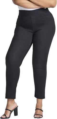 Avenue Women's Plus Size Butter Denim Pull-On High Rise Jean in Saudi Arabia