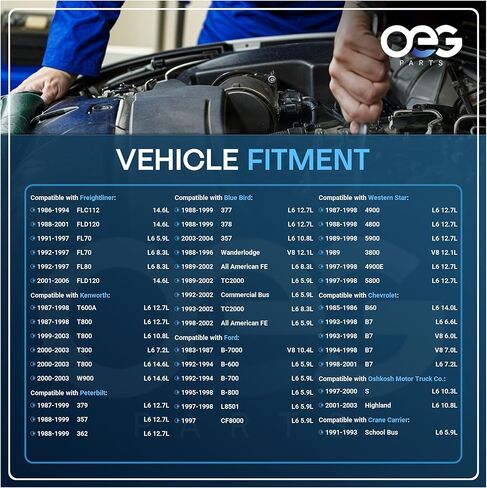 OEG Parts New Alternator Compatible With Western Star w/CAT Engines 3126 3306 3406 C-10 C-12 C-15 1996-2004 31176 10459604 19020300 19020302 19020303 19020314 19020352, ADR0213, 40012195, 40012090 in Saudi Arabia