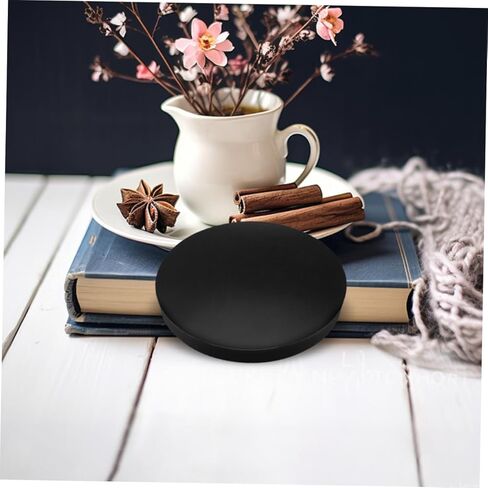 Obsidian Stone Circle Mirror for Scrying and Meditation Decorative Mirror Table Centerpiece for Dining Room and Living Room Decor Divination Board and Stone Decor in Saudi Arabia