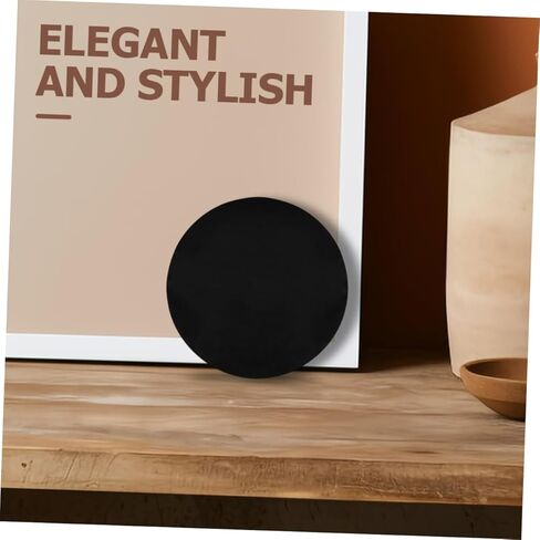Obsidian Stone Circle Mirror for Scrying and Meditation Decorative Mirror Table Centerpiece for Dining Room and Living Room Decor Divination Board and Stone Decor in Saudi Arabia