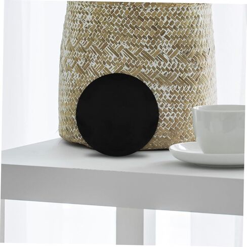 Obsidian Stone Circle Mirror for Scrying and Meditation Decorative Mirror Table Centerpiece for Dining Room and Living Room Decor Divination Board and Stone Decor in Saudi Arabia