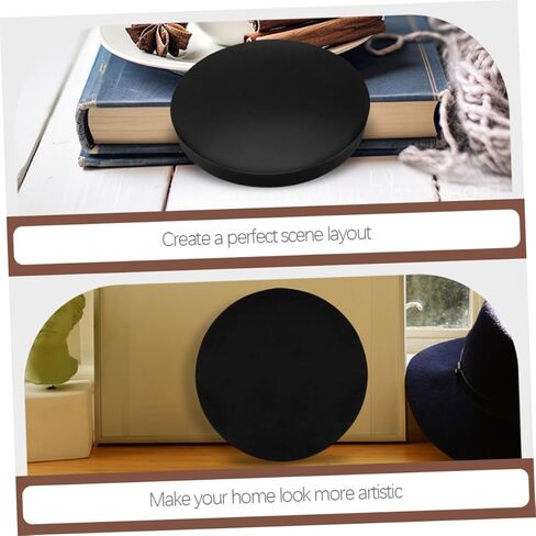 Obsidian Stone Circle Mirror for Scrying and Meditation Decorative Mirror Table Centerpiece for Dining Room and Living Room Decor Divination Board and Stone Decor in Saudi Arabia