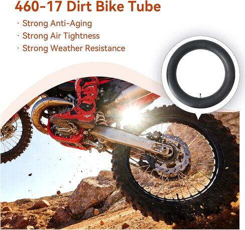 460-17 Inner Tube 130/80-17 130/70-17 140/70-17 140/80-17 Tube Replacement with Straight Valve Stem- TR4 in Kuwait