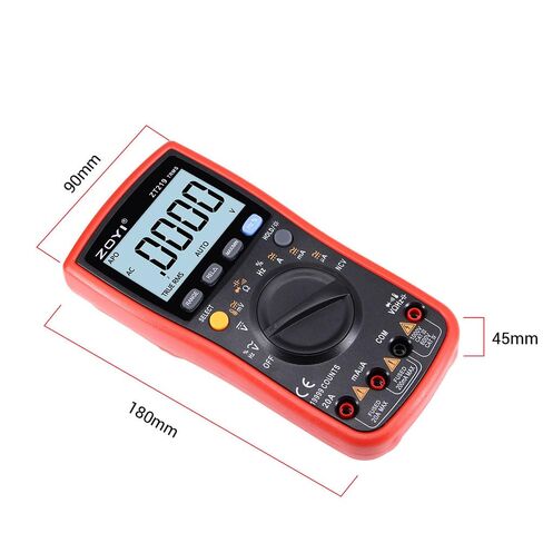 ZOYI ZT219 True RMS Digital Multimeter 19999 Counts, Auto ranging NCV, Temperature, Capacitance, Frequency Duty Cycle Tester, with Backlight Data Hold in Kuwait