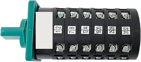 1PCS LW6-6 Universal Conversion Rotary Cam Switch Six Layer 5A 380V 3 Position 6 Poles 36 Terminals Silver Contact in Kuwait