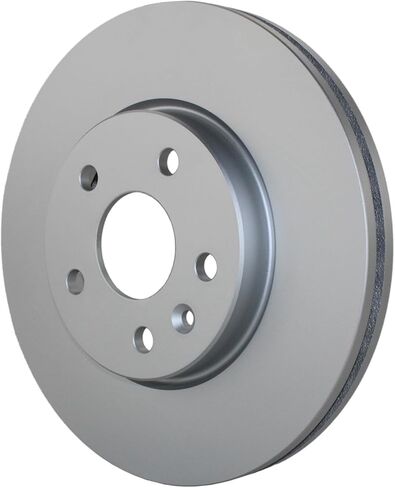 Coated Vented 276mm Disc Rotors and Akebono ProACT Ceramic Pad Set with Hardware and Acoustic Sensors Front Brake Kit For Chevrolet Bolt EUV Bolt EV Cruze Volt L LS LT Premier Diesel in Kuwait