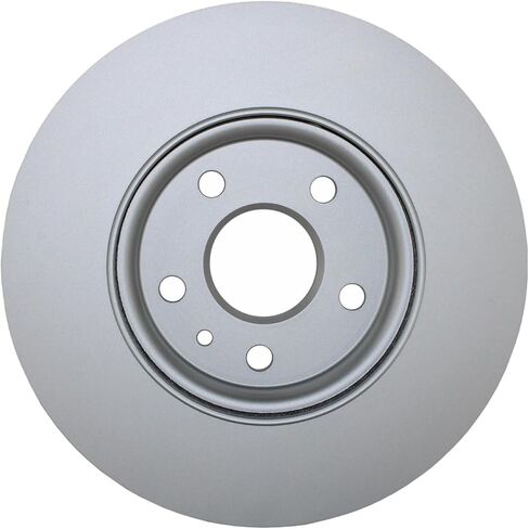Coated Vented 276mm Disc Rotors and Akebono ProACT Ceramic Pad Set with Hardware and Acoustic Sensors Front Brake Kit For Chevrolet Bolt EUV Bolt EV Cruze Volt L LS LT Premier Diesel in Kuwait