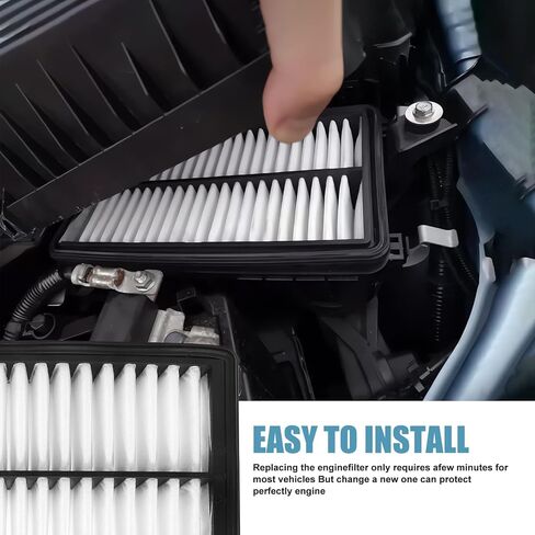 Cabin Engine Air Filter for Honda Civic 1.8L L4 2012 2013 2014 2015 in Kuwait