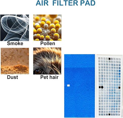 عبوتان من مرشحات الهواء مقاس 6 × 14 بوصة RV وحدات تهوية شبكية مناسبة لمكيفات الهواء Coleman Mach مناسبة لمرشح RV MERV 6 وحدة تيار متردد قابلة لإعادة الاستخدام وقابلة للغسل مع فتحة مربعة مركزية in Kuwait