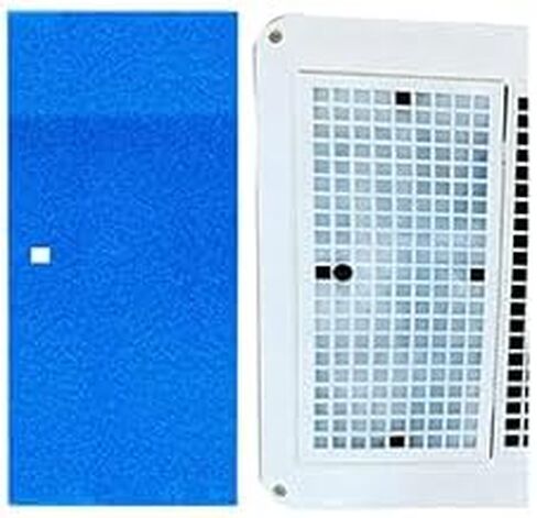 عبوتان من مرشحات الهواء مقاس 6 × 14 بوصة RV وحدات تهوية شبكية مناسبة لمكيفات الهواء Coleman Mach مناسبة لمرشح RV MERV 6 وحدة تيار متردد قابلة لإعادة الاستخدام وقابلة للغسل مع فتحة مربعة مركزية in Kuwait