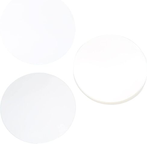 100PCS Badge Films, Badge Components, Plastic Circle Mylars Protective Cover Transparent Film Button Maker Parts (58MM) in Kuwait