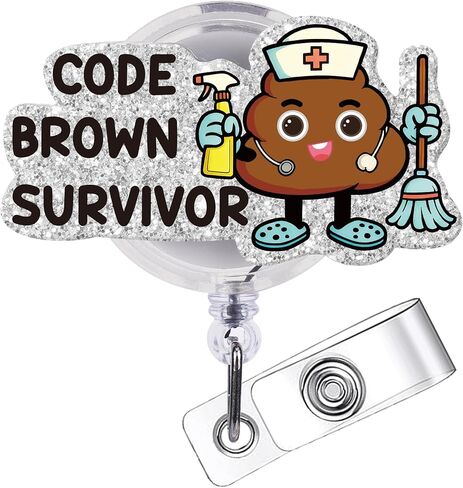 Funny Nurse Badge Reel, Lord Have MRSA Retractable ID Holder, Medical Badge Clip Work Accessories Gifts for Nurses Nursing Students Healthcare Workers in Saudi Arabia
