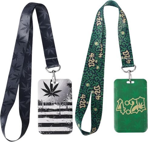 GTOTd Pride Keychain Rainbow Lanyard with ID Badge Holder(2 Pack) for Keys Wallet,LGBTQ Gay Pride Merch Stuff Decor Party Supplies Gifts for Teens Man Woman in Kuwait