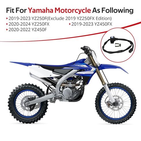 JAVIK Map Control Button Switch for Yamaha YZ250F 2019-2023 YZ250FX 2020-2024 YZ450F 2020-2022 YZ450FX 2019-2023 O.E.M# B7B-83976-10-00 in Saudi Arabia