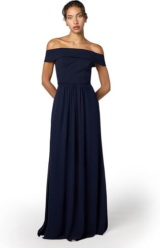 Adrianna Papell Womens Crepe Chiffon Gown in Saudi Arabia
