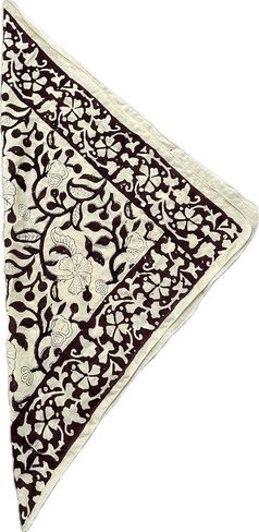 باندانا وشاح اليدوية كتلة اليد عصابات طباعة الأزهار - اليدوية القطن العضوي باندانا أنيقة كتلة اليد طباعة عصابات الرقبة وشاح للرجال والنساء in Kuwait