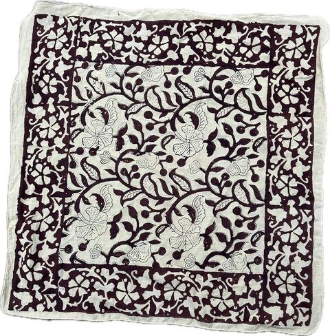 باندانا وشاح اليدوية كتلة اليد عصابات طباعة الأزهار - اليدوية القطن العضوي باندانا أنيقة كتلة اليد طباعة عصابات الرقبة وشاح للرجال والنساء in Kuwait