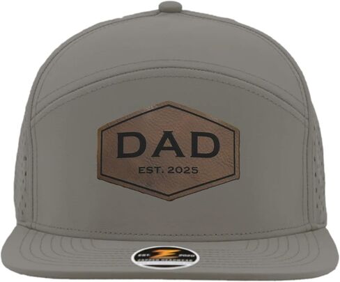 Custom Dad Trucker Hat Personalized Leather Patch Baseball Cap Men & Women in Saudi Arabia