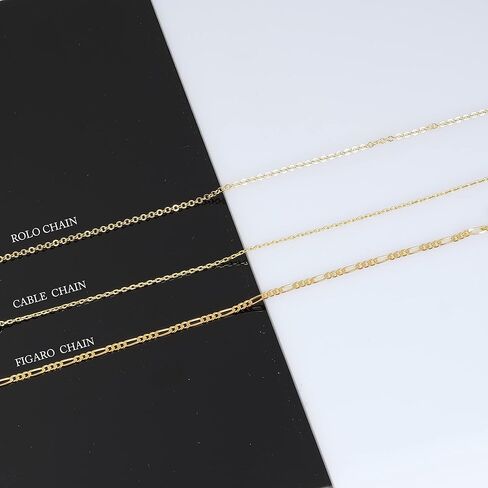 14K Gold Name Necklace - Personalized Name Jewelry - Custom Named Necklace - Dainty Gold Necklace -18 Fonts Style Name Necklace - Cable, Rolo and Figaro Chain Option - Bridesmaid Gifts - Mom Gifts in Saudi Arabia