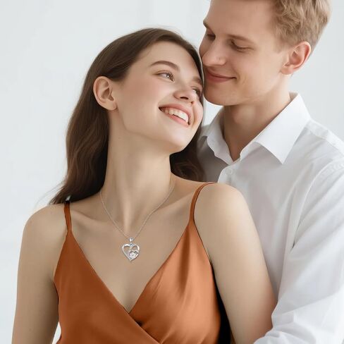 LUHE Animal Necklace for Women Sterling Silver Animal Pendant Necklace Cute Jewelry Gifts for Women in Saudi Arabia