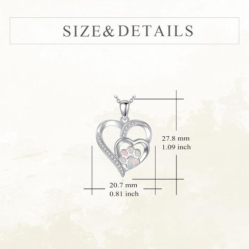 LUHE Animal Necklace for Women Sterling Silver Animal Pendant Necklace Cute Jewelry Gifts for Women in Saudi Arabia