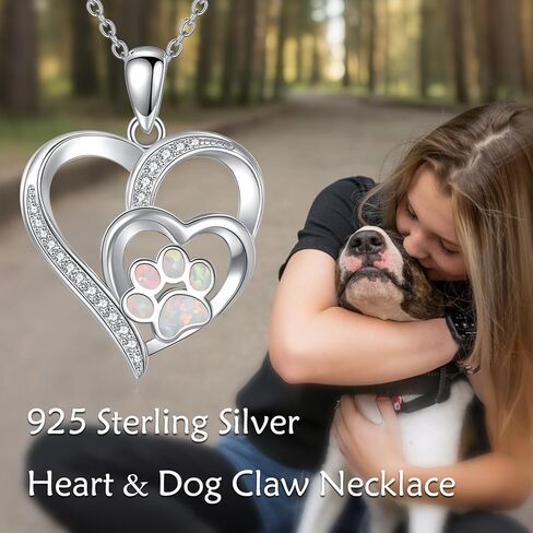 LUHE Animal Necklace for Women Sterling Silver Animal Pendant Necklace Cute Jewelry Gifts for Women in Saudi Arabia