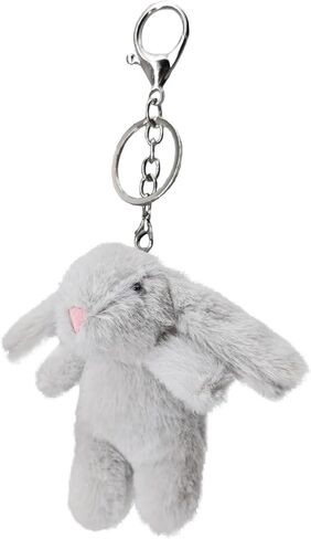 الأرنب المفاتيح أفخم 3.5 بوصة حقيبة Charms لطيف الاشياء حقيبة ظهر صغيرة محفظة Charms أرنب سلسلة مفاتيح النساء لطيف الفتيات هدية in Kuwait
