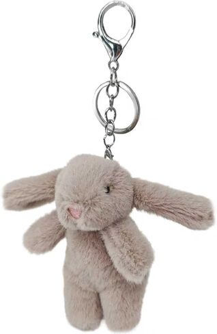 الأرنب المفاتيح أفخم 3.5 بوصة حقيبة Charms لطيف الاشياء حقيبة ظهر صغيرة محفظة Charms أرنب سلسلة مفاتيح النساء لطيف الفتيات هدية in Kuwait
