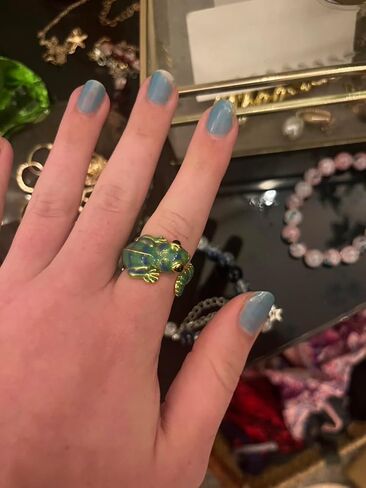 Vintage 3D Lizard Adjustable Open Rings Cute Animal Punk Style Whimsical lizard Rings for Women Funky Animal Gifts for women in Saudi Arabia