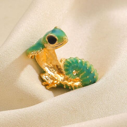 Vintage 3D Lizard Adjustable Open Rings Cute Animal Punk Style Whimsical lizard Rings for Women Funky Animal Gifts for women in Saudi Arabia