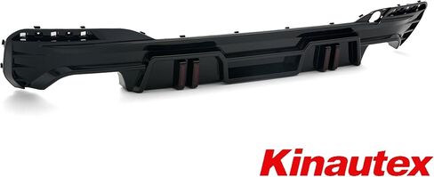 Rear Bumper Diffuser Lip Splitter with LED Light for 2018–2023 BMW 5 Series G30 530i 540i 530e Sedan, Replacement Accessories for BMW G30 in Kuwait