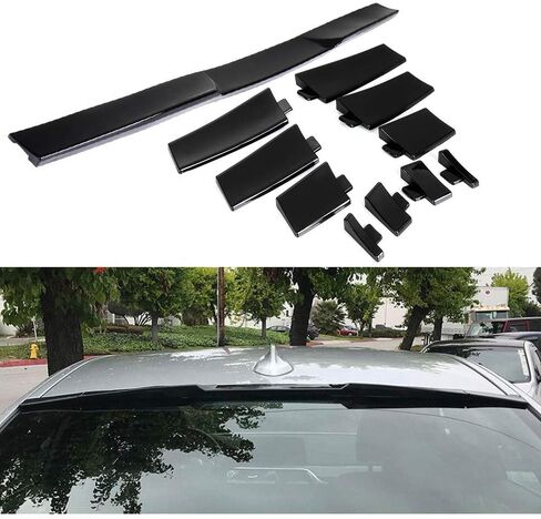 FINDAUTO ABS Rear Roof Spoiler Adjustable Fit for Universal Roof Spoiler in Saudi Arabia