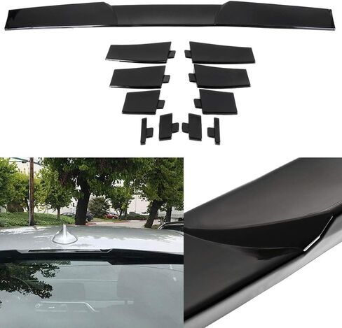 FINDAUTO ABS Rear Roof Spoiler Adjustable Fit for Universal Roof Spoiler in Saudi Arabia