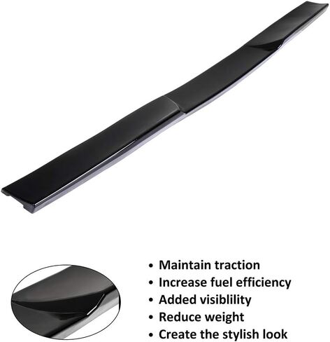 FINDAUTO ABS Rear Roof Spoiler Adjustable Fit for Universal Roof Spoiler in Saudi Arabia