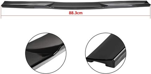 FINDAUTO ABS Rear Roof Spoiler Adjustable Fit for Universal Roof Spoiler in Saudi Arabia
