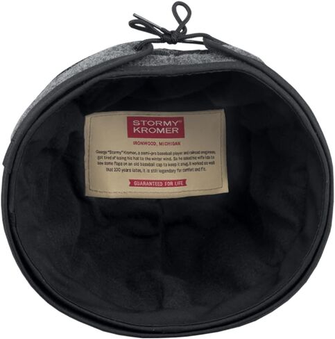 Stormy Kromer The Brimless Cap, Charcoal, 7 5/8 in Saudi Arabia