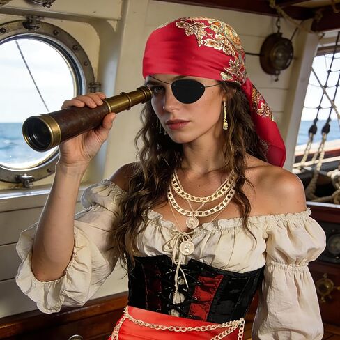 Jaciya Pirate Costume Accessories Set in Saudi Arabia