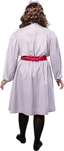 Rubies American Girl Womens Samantha Parkington Plaid Costume Dress Set in Saudi Arabia