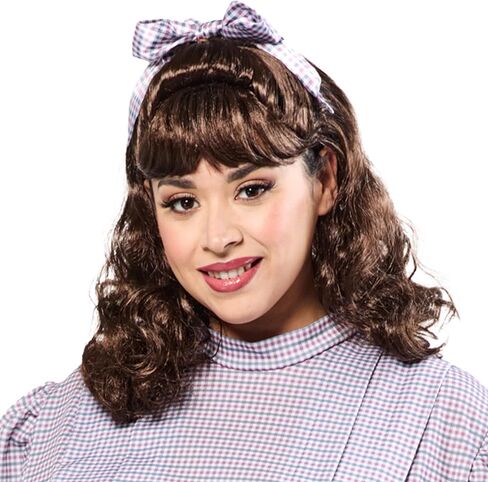 Rubies American Girl Womens Samantha Parkington Plaid Costume Dress Set in Saudi Arabia
