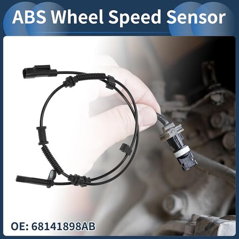 ABS Wheel Speed Sensor Rear Left Right ABS Sensor Anti-lock Braking System Sensor No.68141898AB for Jeep Cherokee 2014-2018 in Saudi Arabia
