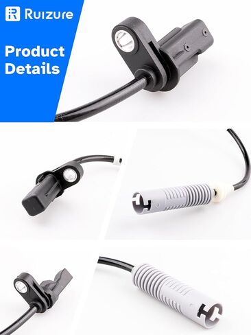 ABS Wheel Speed Sensor Front Rear Left Right fit for 2008 2009 2010 2011 2012 2013 BMW 128i 328i, 2006 BMW 323i 325i, Driver and Passenger Side, ALS463 ALS449, 4pcs in Saudi Arabia