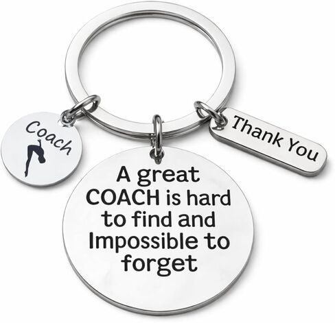 Sportybella Diving Coach Keychain Gift – “A Great Coach Is Hard to Find and Impossible to Forget", Swimming Jewelry, Swim Team Coaches, Swim Coaches Gift in Saudi Arabia