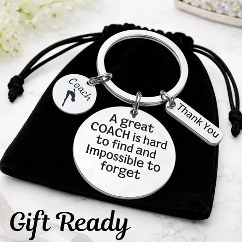 Sportybella Diving Coach Keychain Gift – “A Great Coach Is Hard to Find and Impossible to Forget", Swimming Jewelry, Swim Team Coaches, Swim Coaches Gift in Saudi Arabia