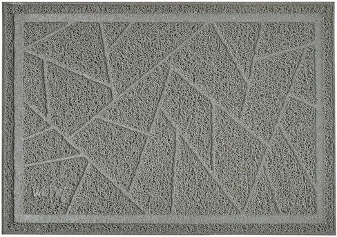 WePet Cat Litter Box Mat, Kitty Premium PVC Pad, Durable Trapping Rug, Phthalate Free, Urine-Resistant, Scatter Control, XXL 47 x 36 Inch, Grey in Saudi Arabia
