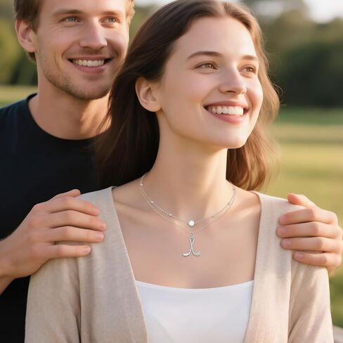 MONGAS Golf Necklace for Women 925 Sterling Silver Golf Necklace Sports Jewelry Christmas Gifts for Women in Saudi Arabia