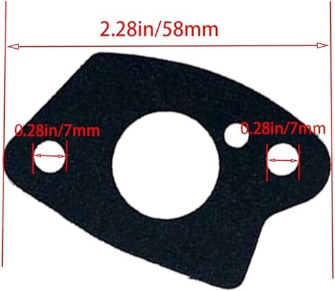 Compatible with Carburetor Gasket Kit Set For Honda and Clones 389CC 439CC 13HP 11HP Engines & Generators Predator Champion Generac 0G84420156 8750 9500 OEM 5 Packs in Kuwait
