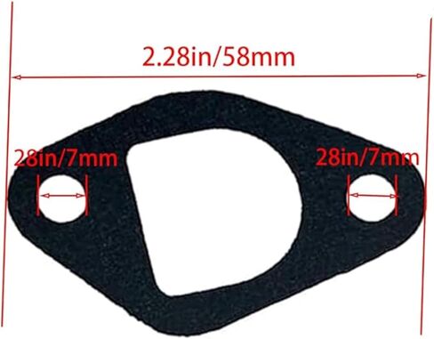 Compatible with Carburetor Gasket Kit Set For Honda and Clones 389CC 439CC 13HP 11HP Engines & Generators Predator Champion Generac 0G84420156 8750 9500 OEM 5 Packs in Kuwait