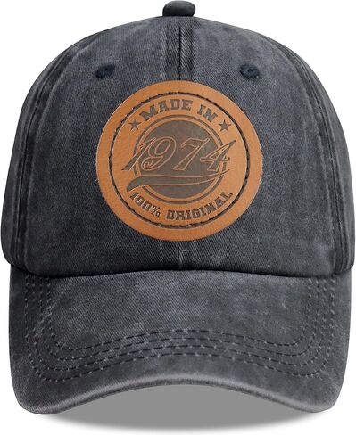 جلد صنع في 1975 1974 1973 1972 1971 1970 1969 1968 1967 1966 100 بالمائة قبعة بيسبول قطنية أصلية قابلة للتعديل in Kuwait