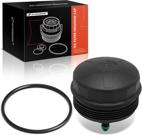 A-Premium Oil Filter Housing Cap Assembly Compatible with BMW 328i, 330i, 335i, X5, 525i, 525xi, 528i, 535i GT, X3, 435i Gran Coupe, X1, 740Li xDrive, 228i, X6, 640i, X4, 128i, Z4, M3, # 11427525334 in Saudi Arabia